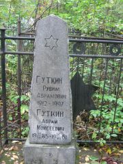 Гуткин Рувим Абрамович, Екатеринбург, Северное кладбище