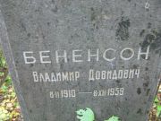 Бененсон Владимир Довидович, Екатеринбург, Северное кладбище
