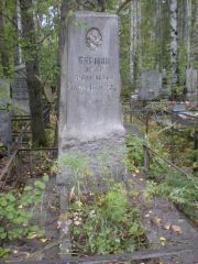 Берман Эстер Файвелевна, Екатеринбург, Северное кладбище