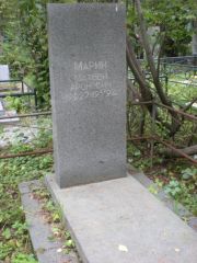 Марин Матвей Аронович, Екатеринбург, Северное кладбище