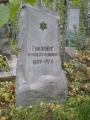 Гинзбург Фрума Залмановна, Екатеринбург, Северное кладбище