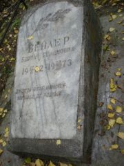 Вейлер Берта Семеновна, Екатеринбург, Северное кладбище