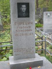 Гуревич Рудольф Максимович, Екатеринбург, Северное кладбище