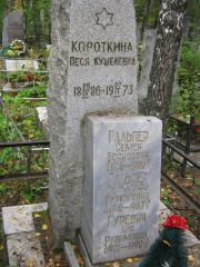 Короткина Песя Кушелевна, Екатеринбург, Северное кладбище