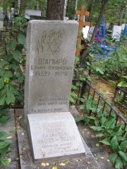 Шапиро Вилена Лазаревна, Екатеринбург, Северное кладбище