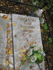 Пинхасик Хася Лазаревна, Екатеринбург, Северное кладбище