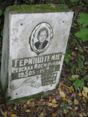 Геринштейн Ревекка Иосифовна, Екатеринбург, Северное кладбище