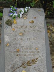 Налюбицкая Софья Александровна, Екатеринбург, Северное кладбище
