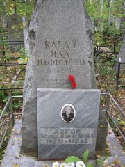 Каган Ида Нафтольевна, Екатеринбург, Северное кладбище