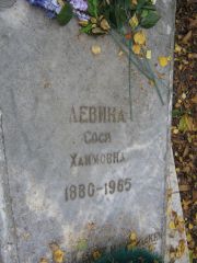 Левина Сося Хаимовна, Екатеринбург, Северное кладбище
