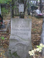 Гехман Рахиль Нусиновна, Екатеринбург, Северное кладбище