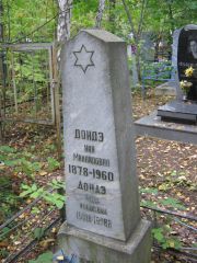 Дондэ Хая Михайловна, Екатеринбург, Северное кладбище