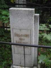 Вульфович Анна Давидовна, Казань, Арское кладбище