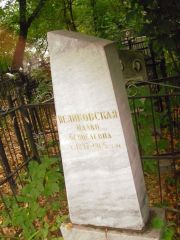 Великовская Малко Бенцелевна, Казань, Арское кладбище