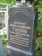 Горкин Авраам Самойлович, Казань, Арское кладбище