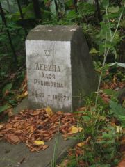 Левина Хася Рубиновна, Казань, Арское кладбище
