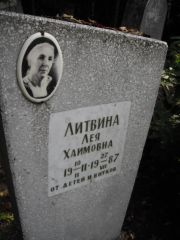 Литвина Лея Хамиовна, Казань, Арское кладбище