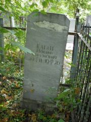 Каган Иосиф Аврумович, Казань, Арское кладбище