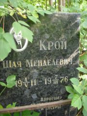 Крой Шая Менделевич, Казань, Арское кладбище
