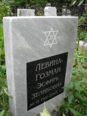 Левина - Гозман, Казань, Арское кладбище