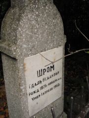 Шром Гдаль Исаакович, Казань, Арское кладбище