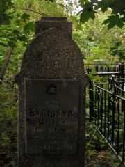 Букшпун Иосиф Маркович, Казань, Арское кладбище