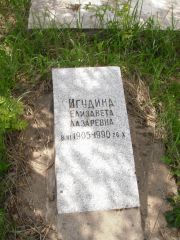 Игудина Елизавета Лазаревна, Казань, Кладбище Самосырово