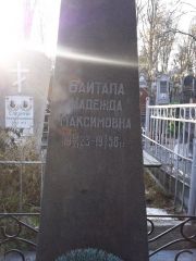Байтала Надежда Максимовна, Киев, Байковое кладбище