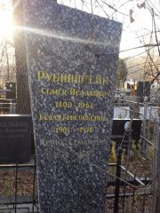 Рубинштейн Семен Исаакович, Киев, Байковое кладбище