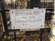 Фридман М. Р., Киев, Байковое кладбище