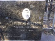 Гриншпун-Авербух Любовь Ефимовна, Киев, Байковое кладбище