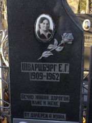 Шварцбург Е. Г., Киев, Байковое кладбище