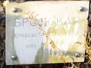 Бродская Елизавета Абрамовна, Киев, Байковое кладбище