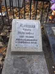 Корецкая Ольга Моисеевна, Киев, Байковое кладбище