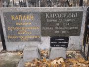 Каплан Полина Соломоновна, Киев, Байковое кладбище