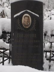 Виленц Аба Лазаревич, Киев, Байковое кладбище