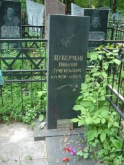 Цукерман Николай Григорьевич, Нижний Новгород, Кладбище Красная Этна