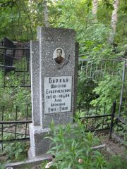 Баркан Либе Ароновна, Нижний Новгород, Кладбище Красная Этна