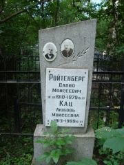 Кац Любовь Моисеевна, Нижний Новгород, Кладбище Красная Этна