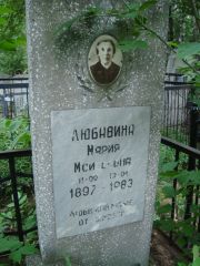 Любавина Мария Моисеевна, Нижний Новгород, Кладбище Красная Этна