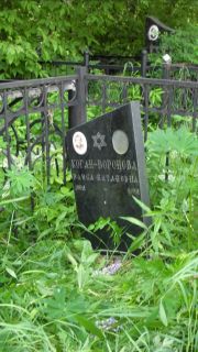 Коган-Воронова Раиса Натановна, Москва, Малаховское кладбище