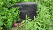 Бликштейн Женя Хаимовна, Москва, Малаховское кладбище
