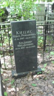 Кицис Ольга Романовна, Москва, Малаховское кладбище