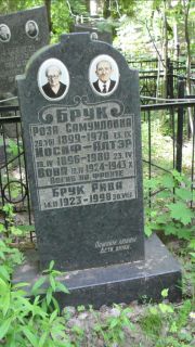 Брук Роза Самуиловна, Москва, Малаховское кладбище