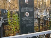 Прицкер Михаил Юдкович, Москва, Малаховское кладбище