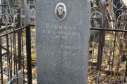 Пронина Ольга Ароновна, Москва, Малаховское кладбище