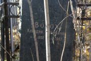 Волох Клавдия Ильинична, Москва, Малаховское кладбище