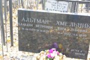 Хмельник Дора Львовна, Москва, Малаховское кладбище