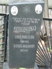 Штром Соня Моисеевна, Москва, Малаховское кладбище