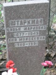 Штаркман Цивья Марковна, Москва, Малаховское кладбище